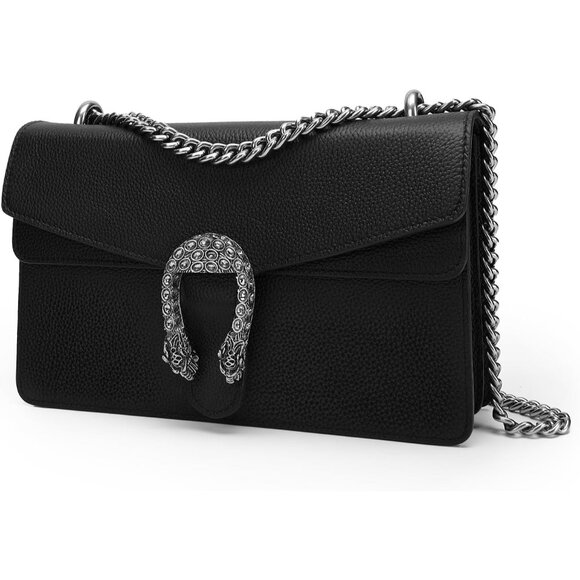 Elegant Red Leather Shoulder Bag with Adjustable Strap – Stylish Women's Purse - Picture 8 of 9